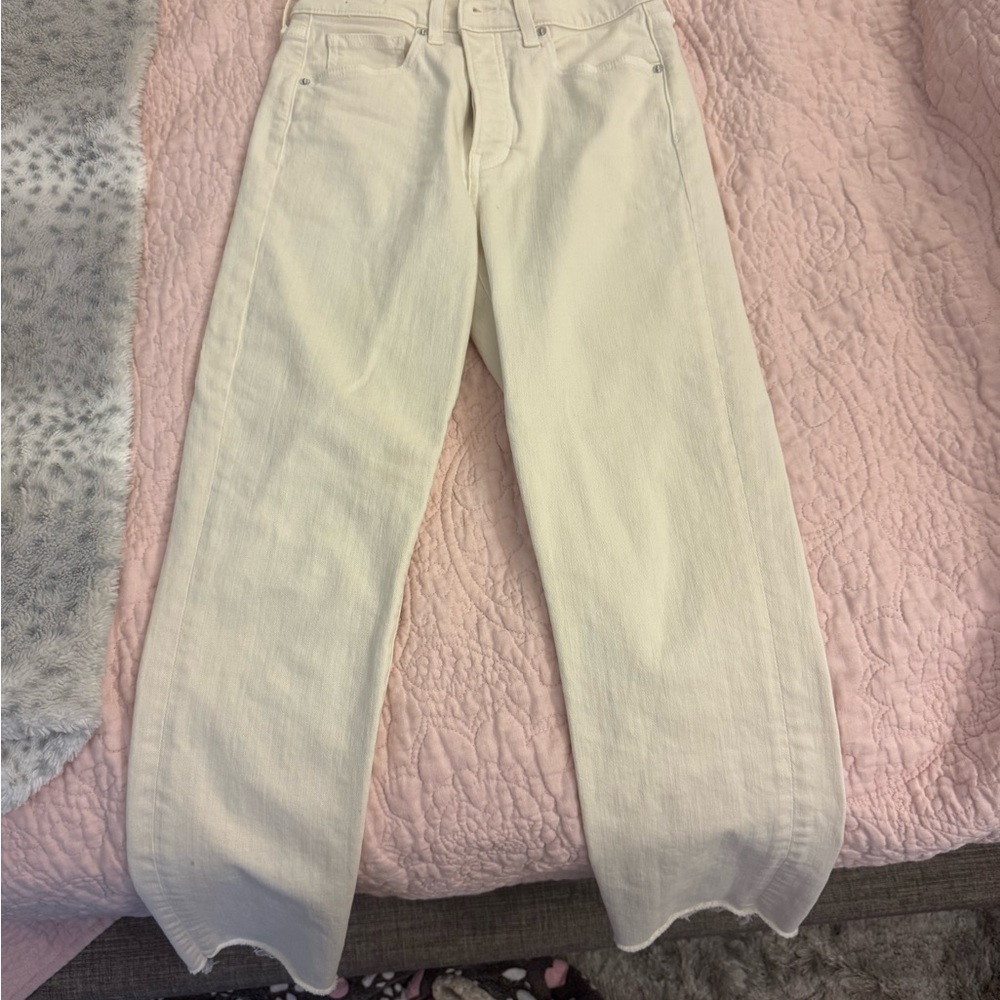 Classic ecru women’s jeans